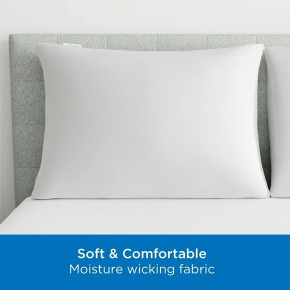 Allerease Maximum Zippered King Size Pillow Protector, 1 Pack NWT - Picture 5 of 7